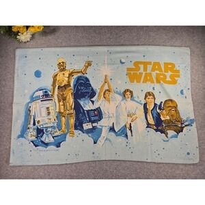 Vintage 1970s Original Star Wars JCPenney Pillowcase New Hope 1977